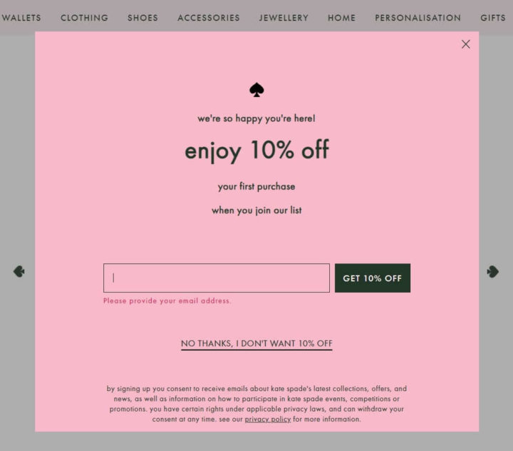 38 Best Website Popup Examples: Pop Up Design & Copy for 2025